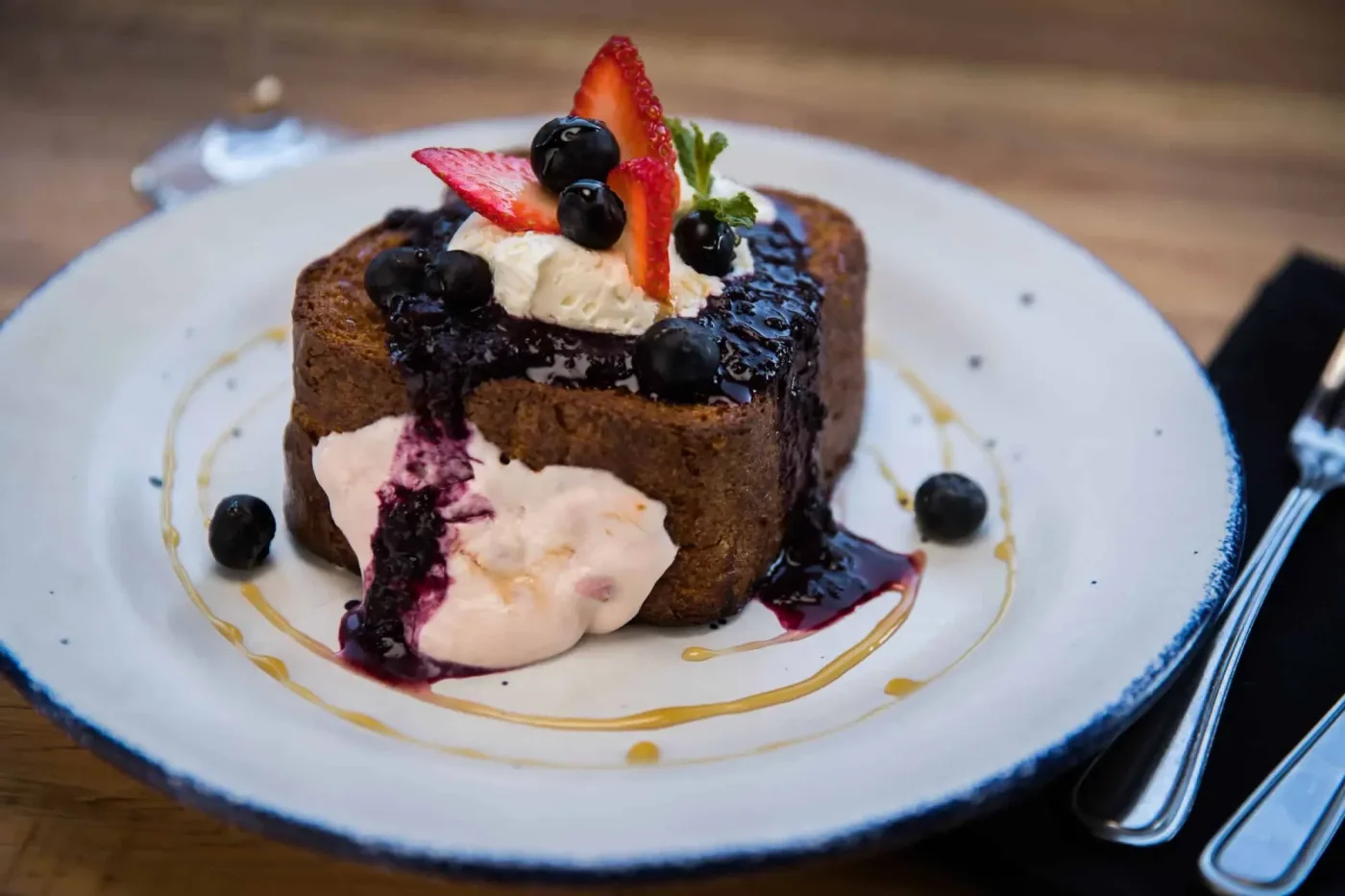 Dee Dee’s Short Stack dessert at Jack Allen’s Kitchen
