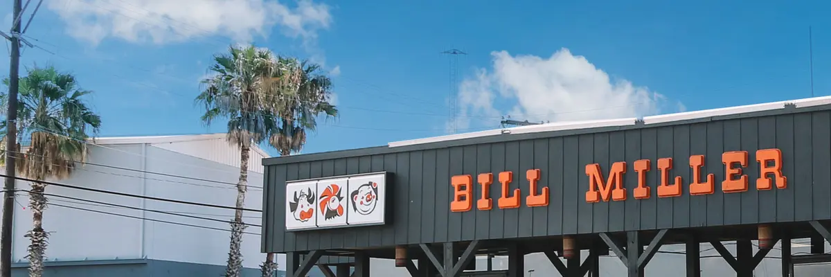 Restaurant or food photograph published by Bill Miller BBQ