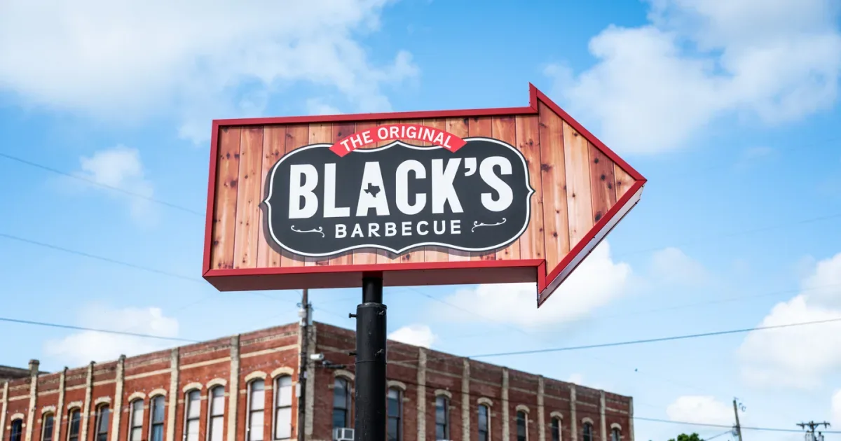 Restaurant or food photograph published by Black's Barbecue San Marcos