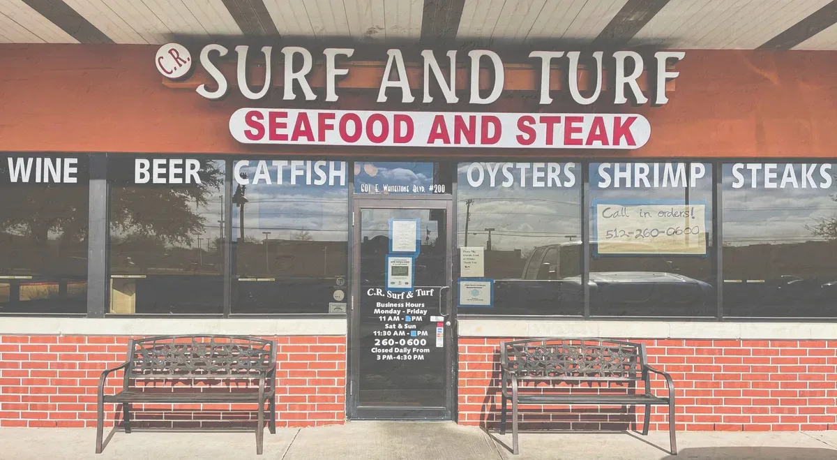 Restaurant or food photograph published by C.R. Surf & Turf Restaurant