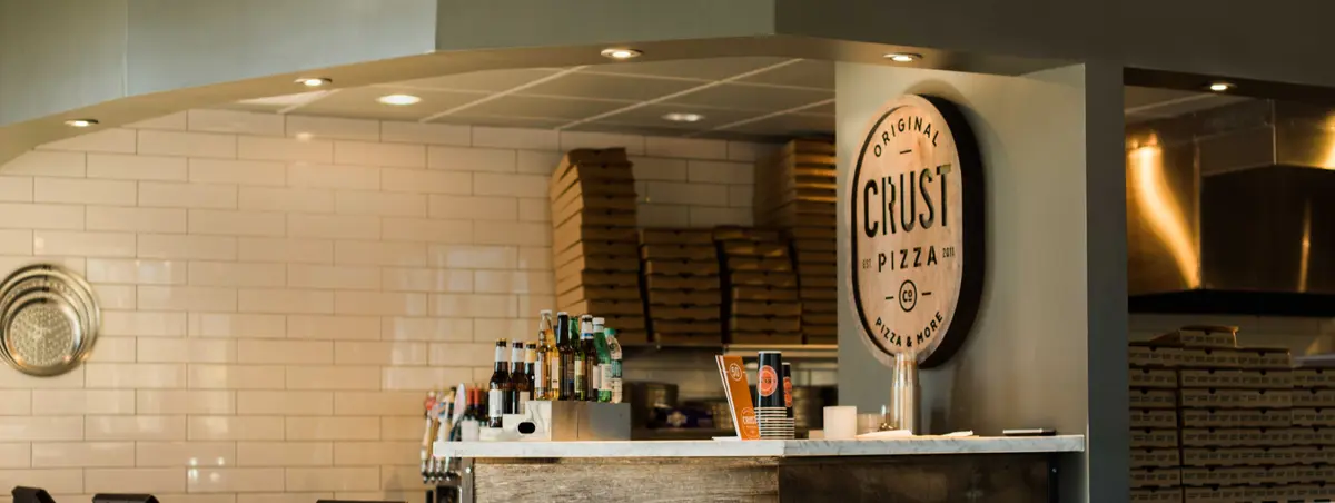 Restaurant or food photograph published by Crust Pizza Co. - Leander