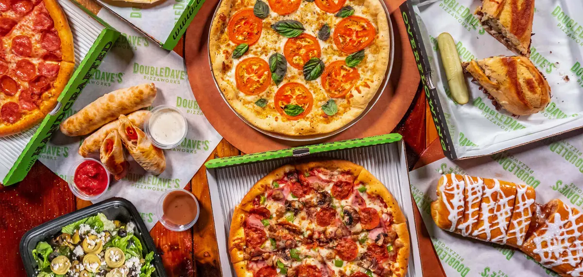 Restaurant or food photograph published by Double Dave's Pizza