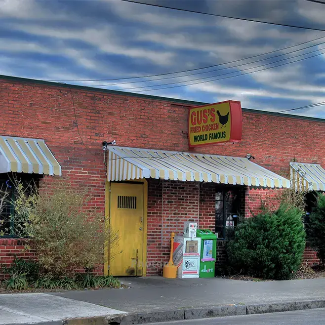 Restaurant or food photograph published by Gus's Fried Chicken