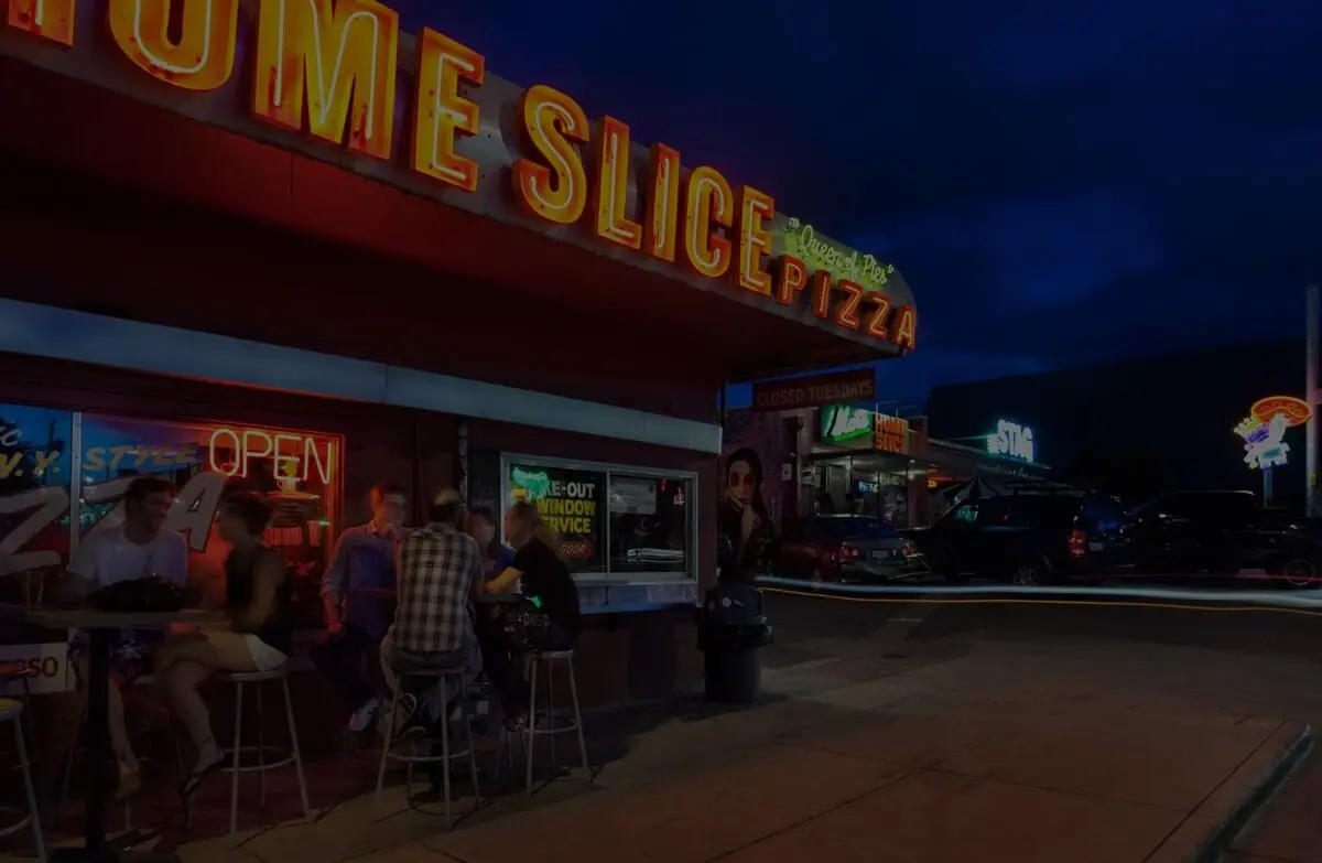 Restaurant or food photograph published by Home Slice Pizza