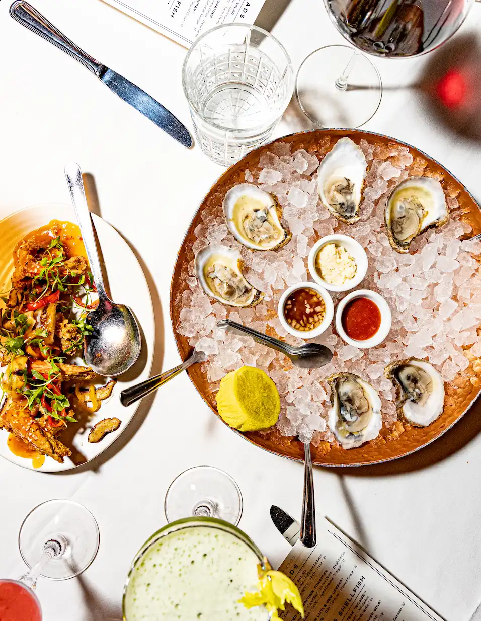 Restaurant or food photograph published by J Carver’s Oyster Bar & Chophouse