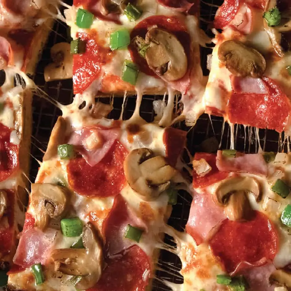 Restaurant or food photograph published by Jets Pizza