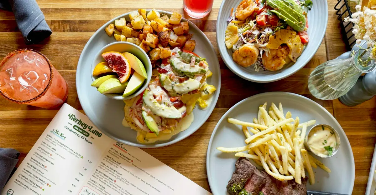 Restaurant or food photograph published by Kerbey Lane Cafe