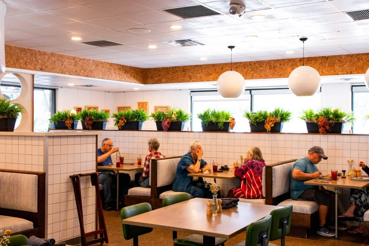 Restaurant or food photograph published by Kerbey Lane Cafe