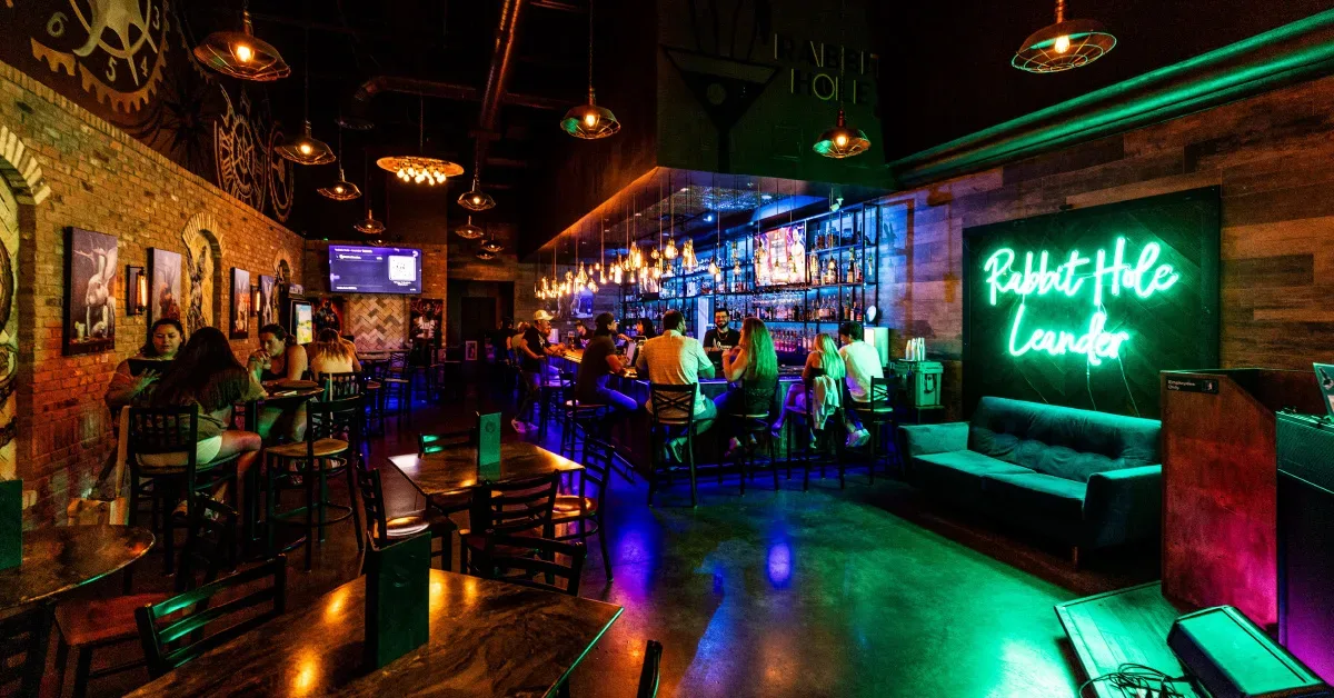 Restaurant or food photograph published by Rabbit Hole Neighborhood Bar Leander