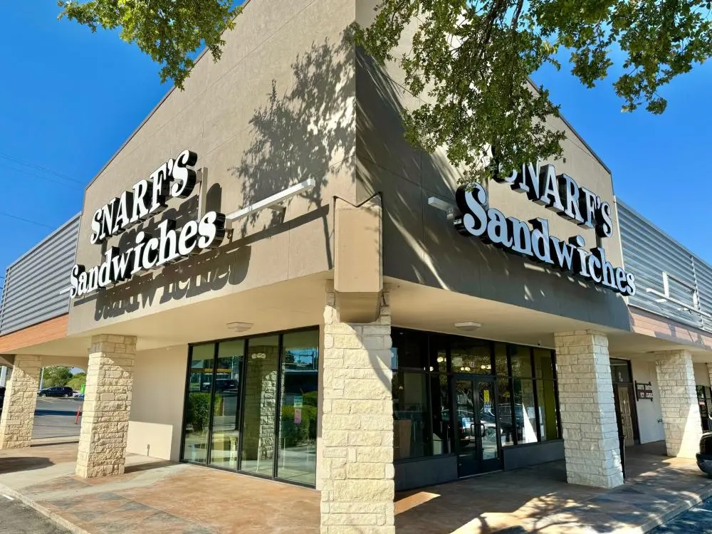 Restaurant or food photograph published by Snarf's Sandwiches
