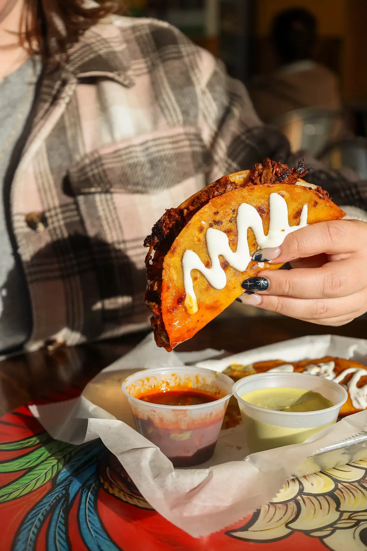 Restaurant or food photograph published by Tacodeli