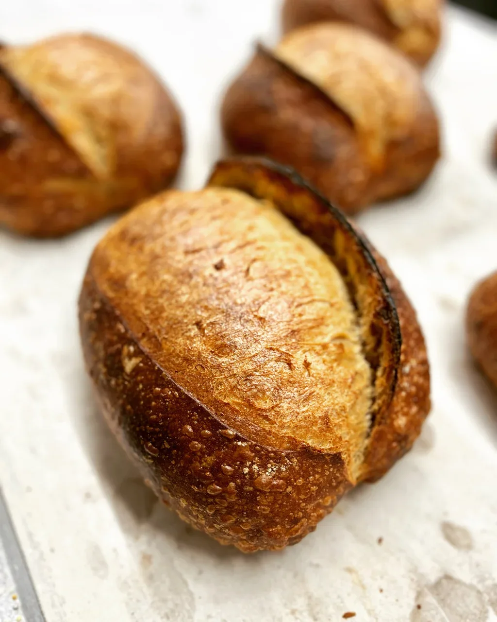 Freshly baked bread at Abby Jane Bakeshop