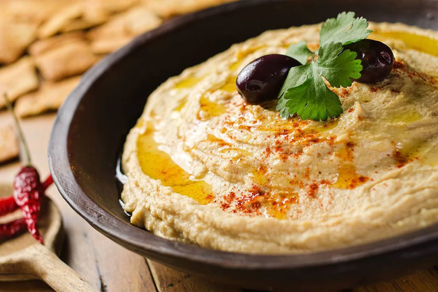 Hummus at Arpeggio Grill