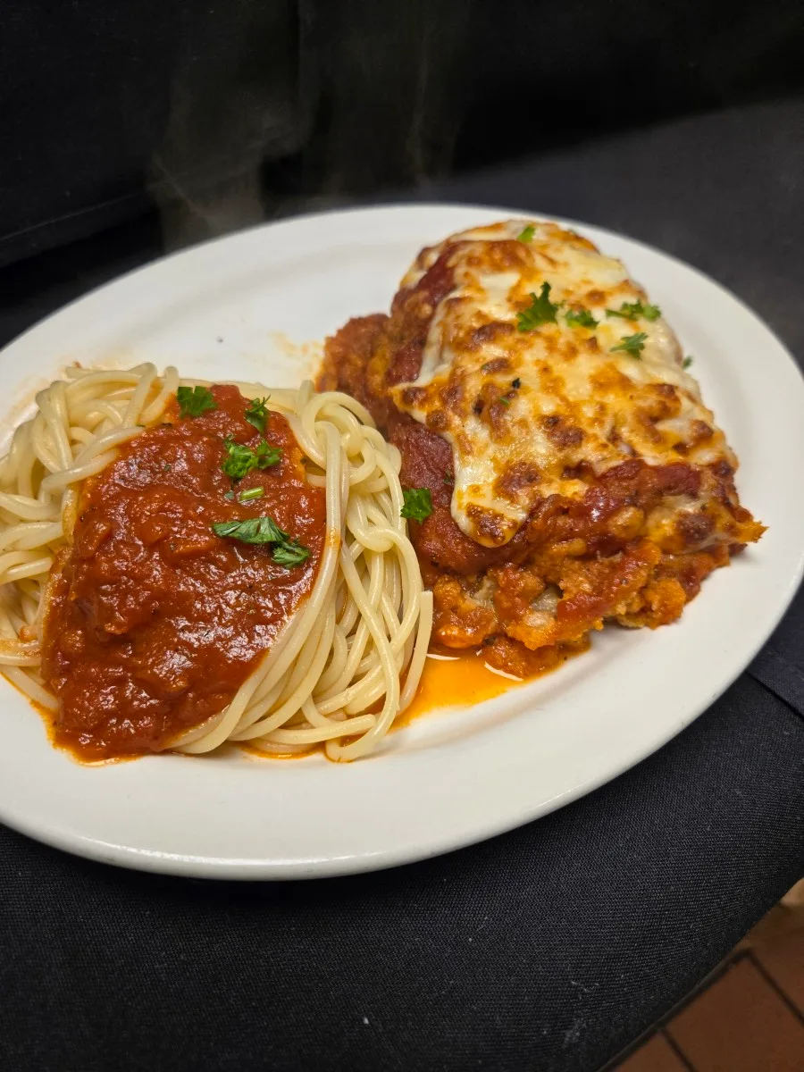 Pasta and baked Italian dishes at Gino’s
