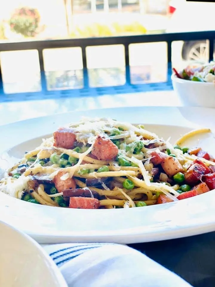 Bucatini pasta from La Riv